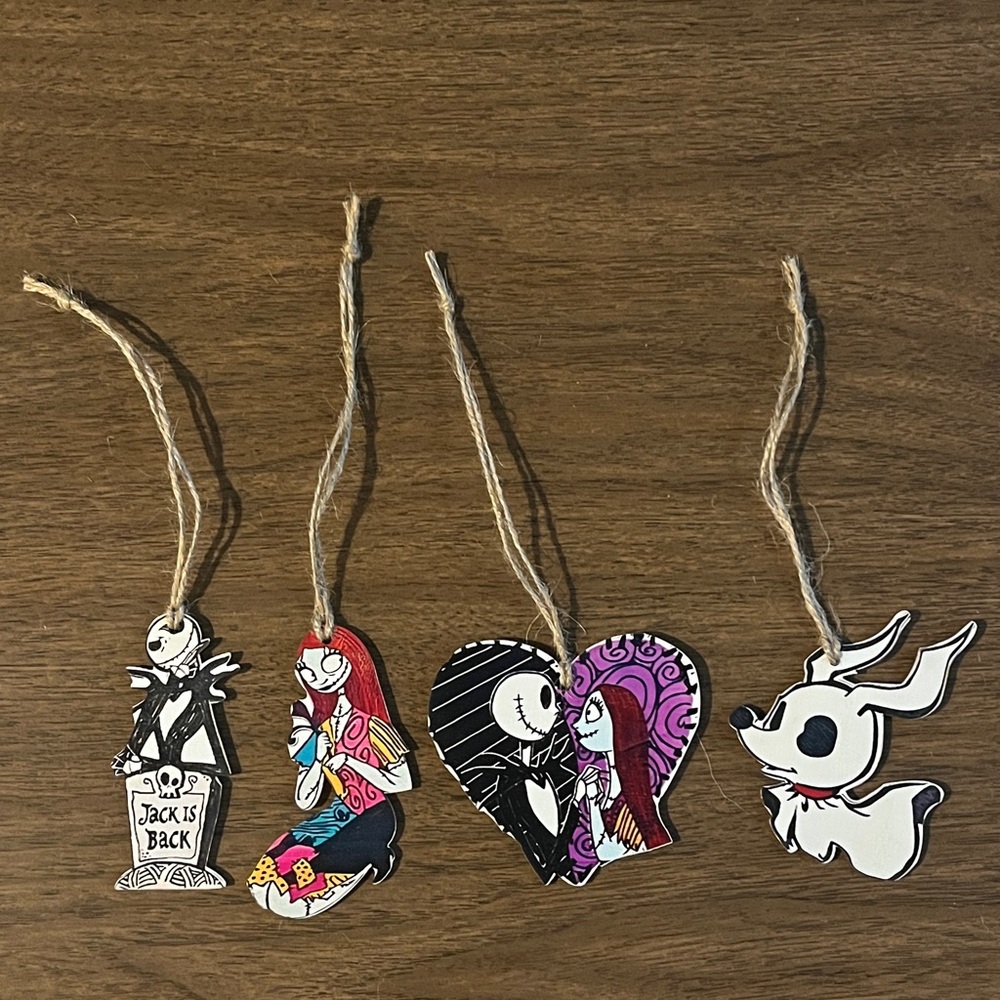 Nightmare Before Christmas Ornament Set - Picture 2 of 5